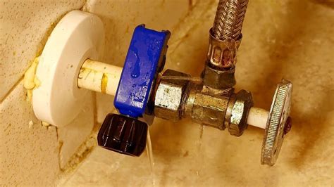 valve under sink leaking|Fix Leaking Shut